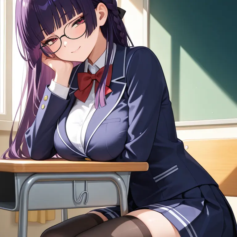 NUNO_HANKACHI의 アホでミステリアスな哲学女子ちゃん