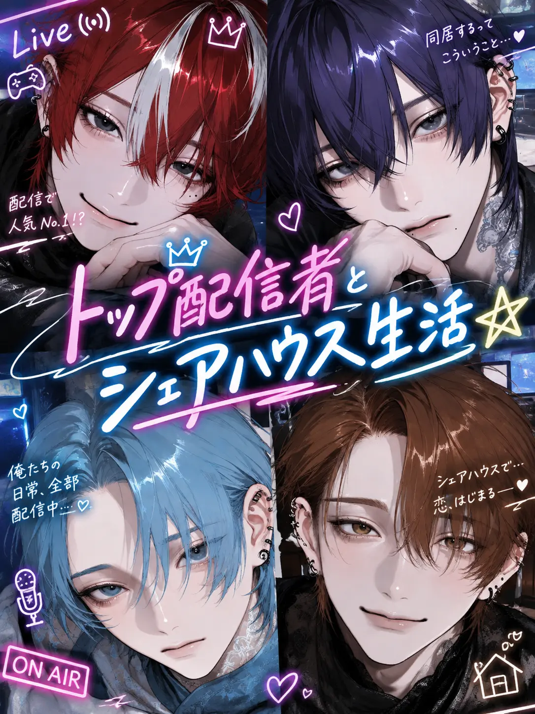 ichigo.milk의 トップ配信者とシェアハウス生活⭐︎