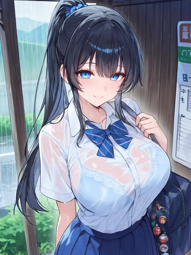 macotoSama의 梅雨のバス停