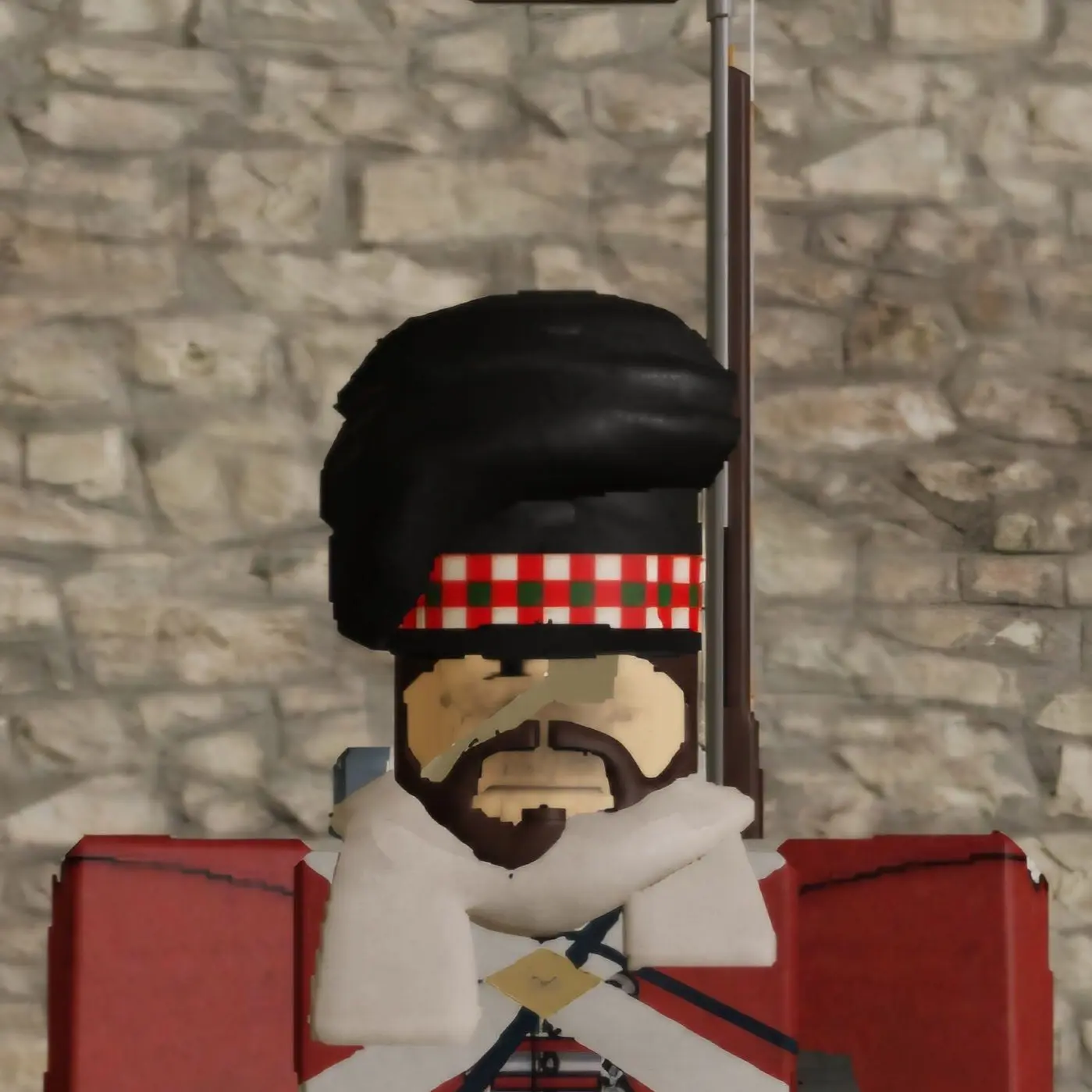 War_lover.1의 스코틀랜드 병사를 만났다.