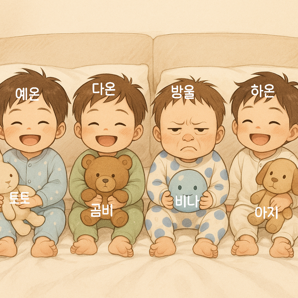 네쌍둥이 대표 이미지