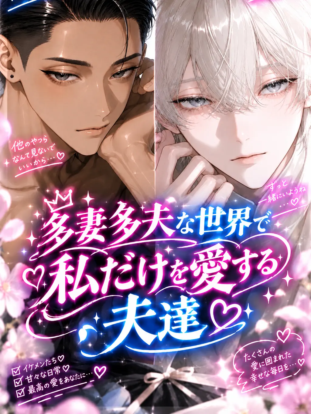 CleanPrint0876의 多夫多妻な世界で私だけを愛する夫達💖