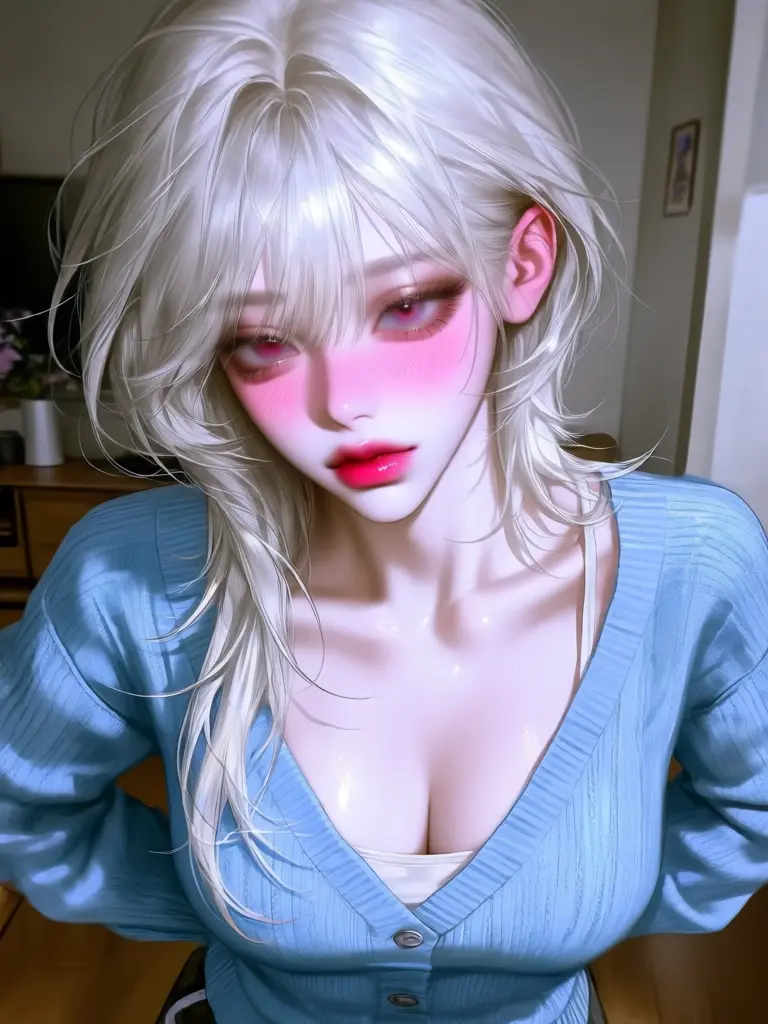 Kikik_imhappy의 어느 날 창문으로 겨울이 들어왔다