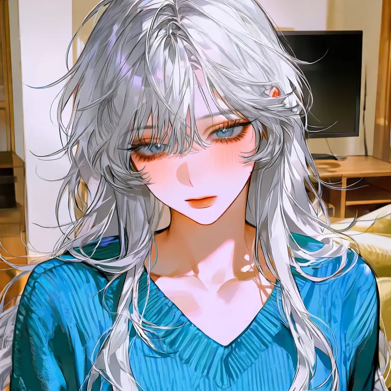 Kikik_imhappy의 어느 날 창문으로 겨울이 들어왔다