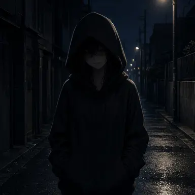 Profile image of 검은 후드의 여자
