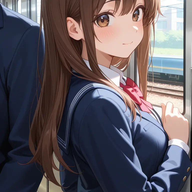 aru_kun의 毎朝電車で見かける可愛い子