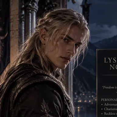 Profile image of Prince Lysander Noctis