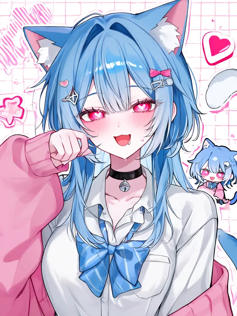 Chuma2929의 クールな猫幼馴染は発情期