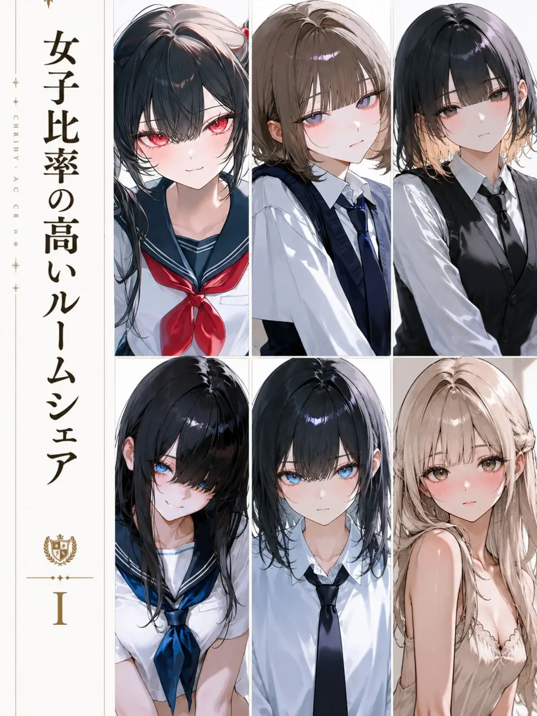 HighEggs1640의 女子比率の高すぎるルームシェア！？