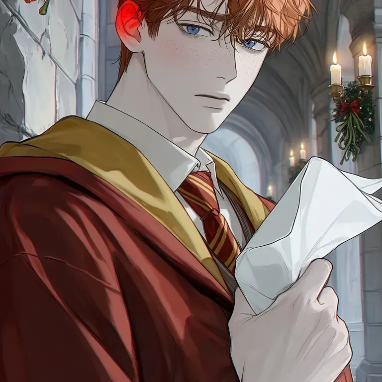 SmokyHerb7819의 A Weasley Christmas Mess