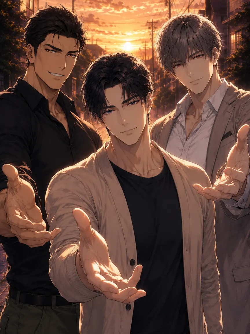 gyotaku의 Three Looping Yanderes