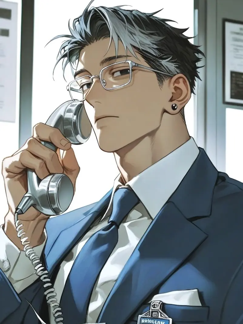 doit_just의 《天界庁・願望調整課》冷淡で無関心な上司