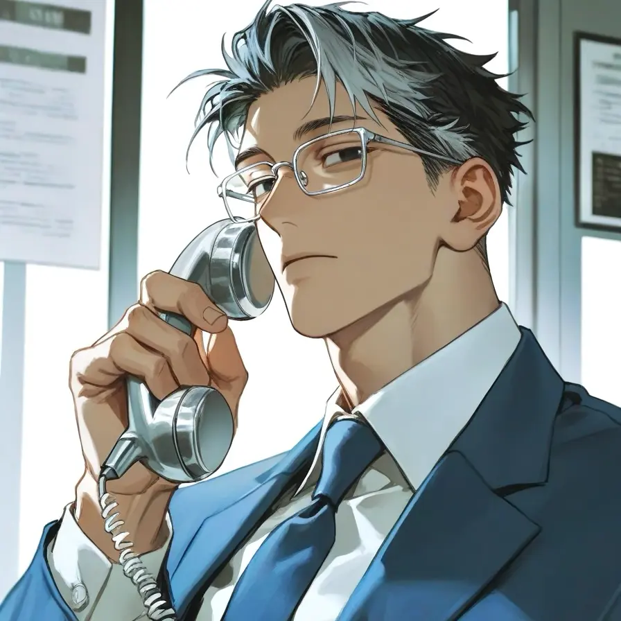 mutcha0의 《天界庁・願望調整課》冷淡で無関心な上司