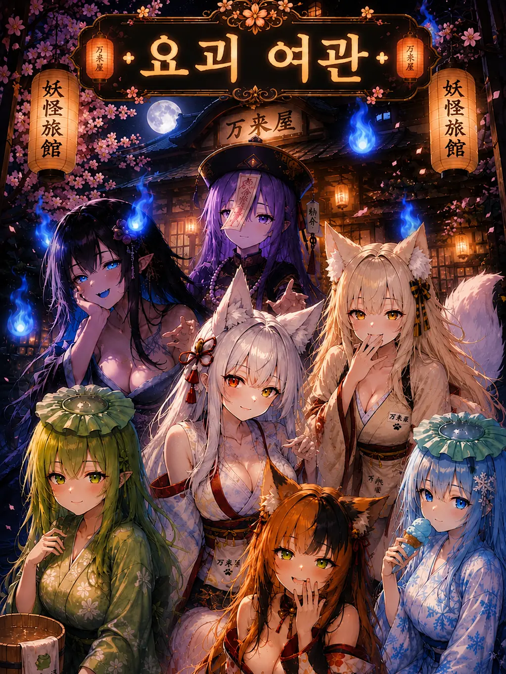 Zetia의 ✦┈┈🏮· 요괴 여관 ·🏮┈┈✦