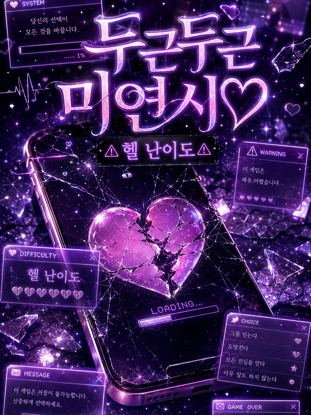 두근두근 미연시♡ : 헬 난이도 대표 이미지
