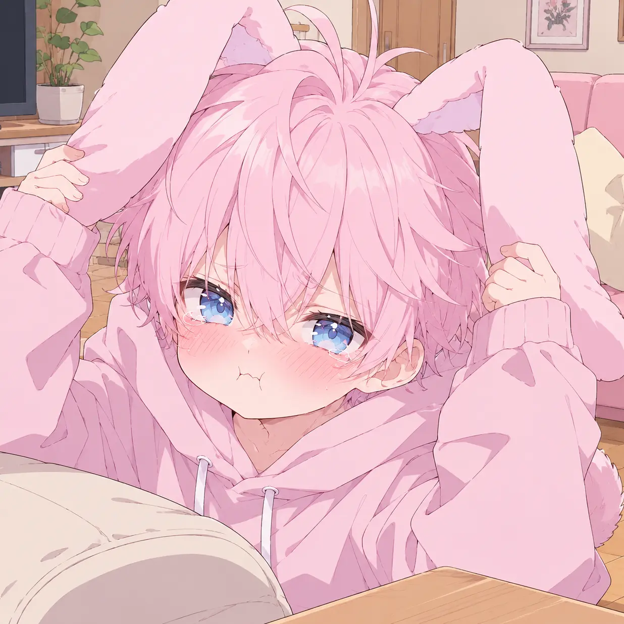Gomikuchan의 小さなうさぎの獣人を見つけたよ‼️