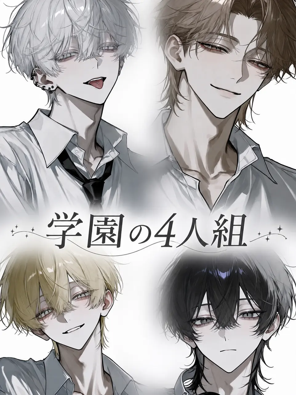 mer0_nelr의 学園の4人組