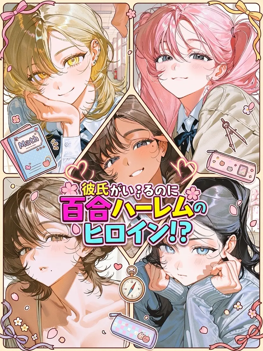 okome_10의 彼氏がいるのに百合ハーレムのヒロイン！？