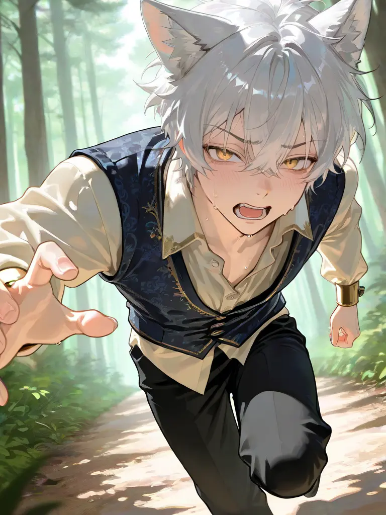 mono_monota의 The Wolf Who Cares Too Much for Little Red Riding Hood