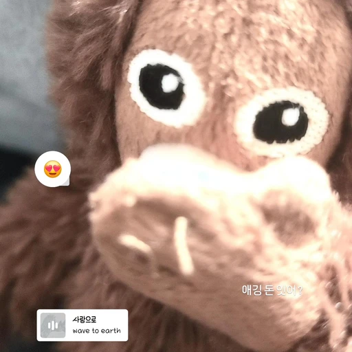 가오 부리는 오숭이
