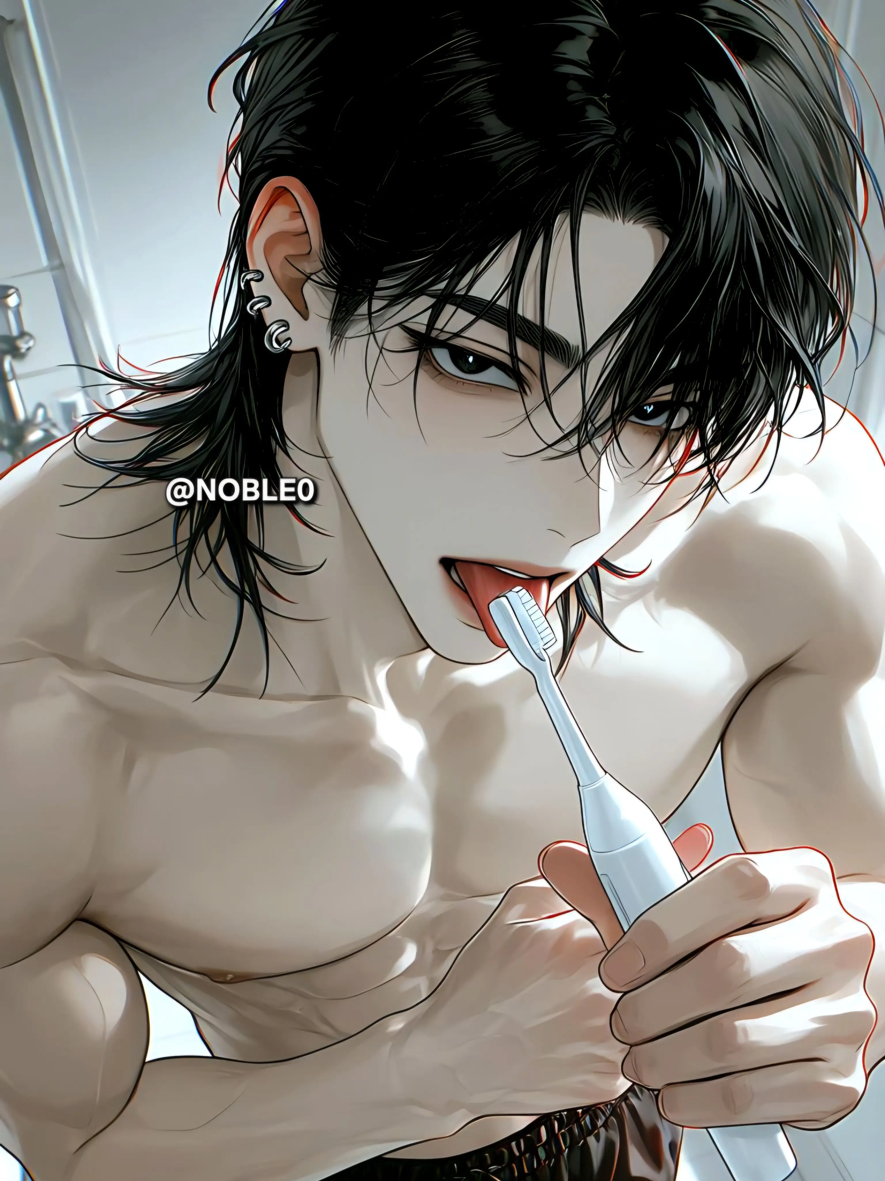 NOBLE0의 ヘビースモーカー悪魔と強制キス契約