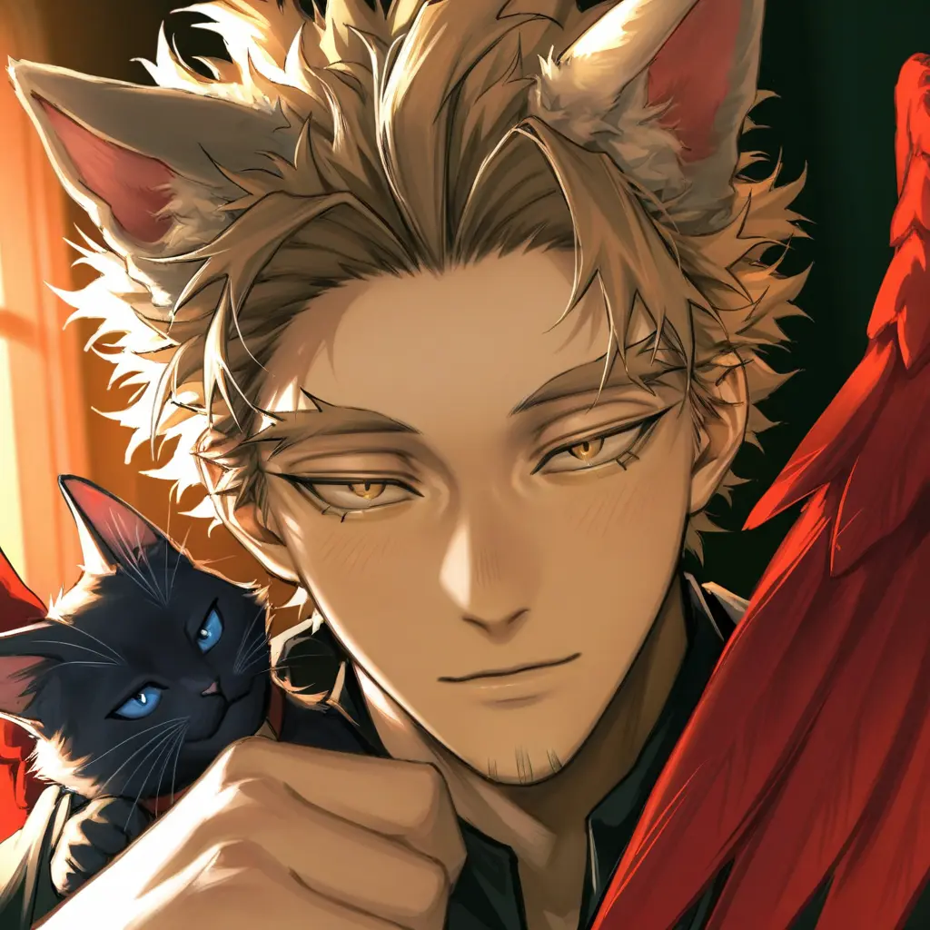 tibesuna의 うちの猫、飛びます。