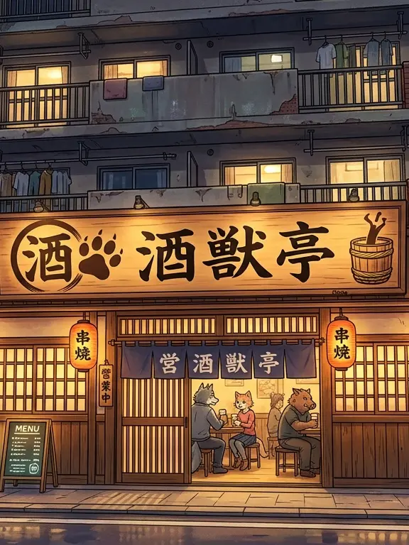 Hippo_Lover01의 Chubby Beastmen Izakaya