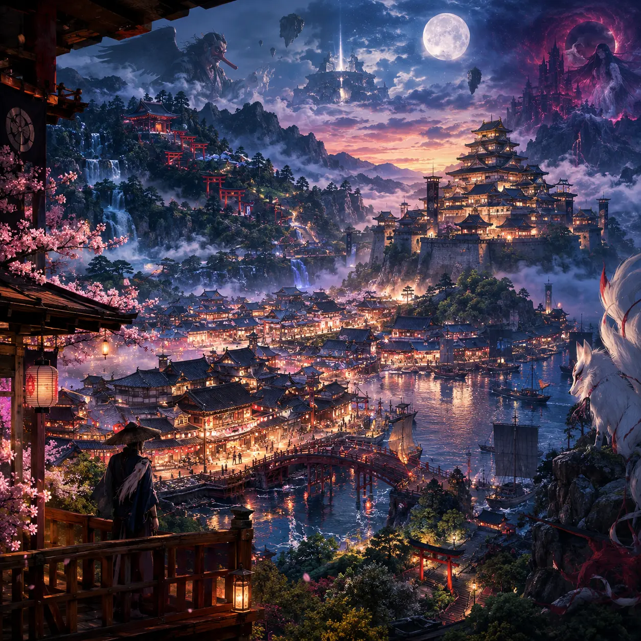 Kiriame68Jackal1192의 A World of Japanese Fantasy