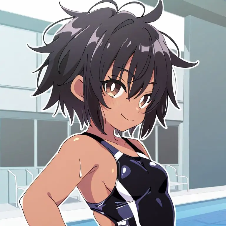 Maljjon의 수영장 소녀 라현