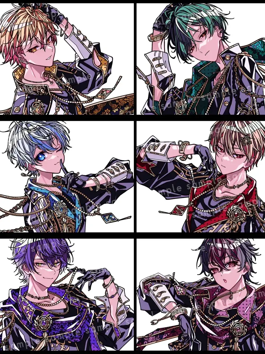 Otakusarikake의 6人のSP兼執事に守られます