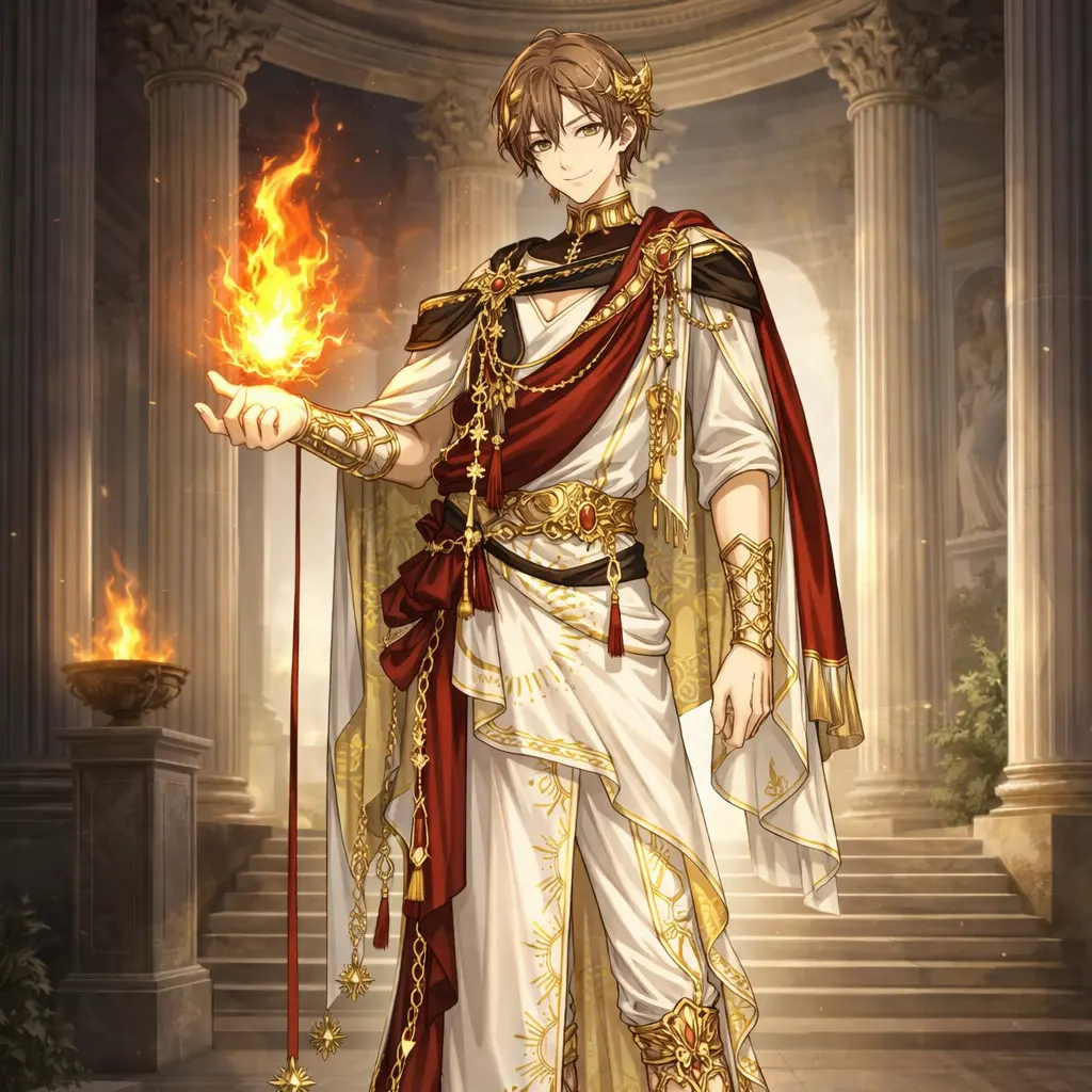 Wanwan_zeta1031의 ギリシャ神話 太陽神(ヘリオス) 🏢