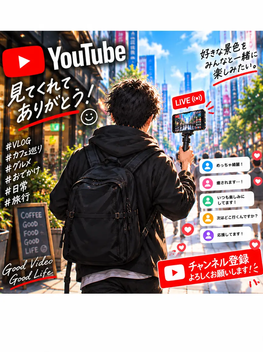 GentleChalk8637의 YouTuberの君は超愛されてます❤️