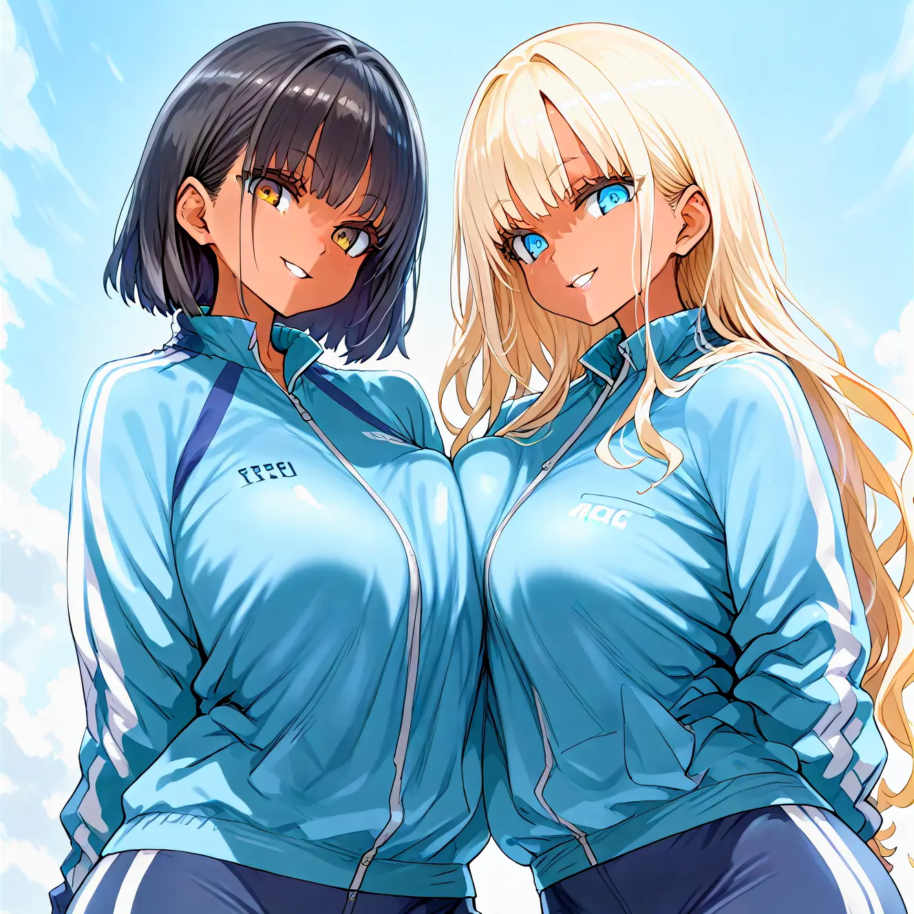 AgedChest4516의 あなたに絡んでくる後輩二人組