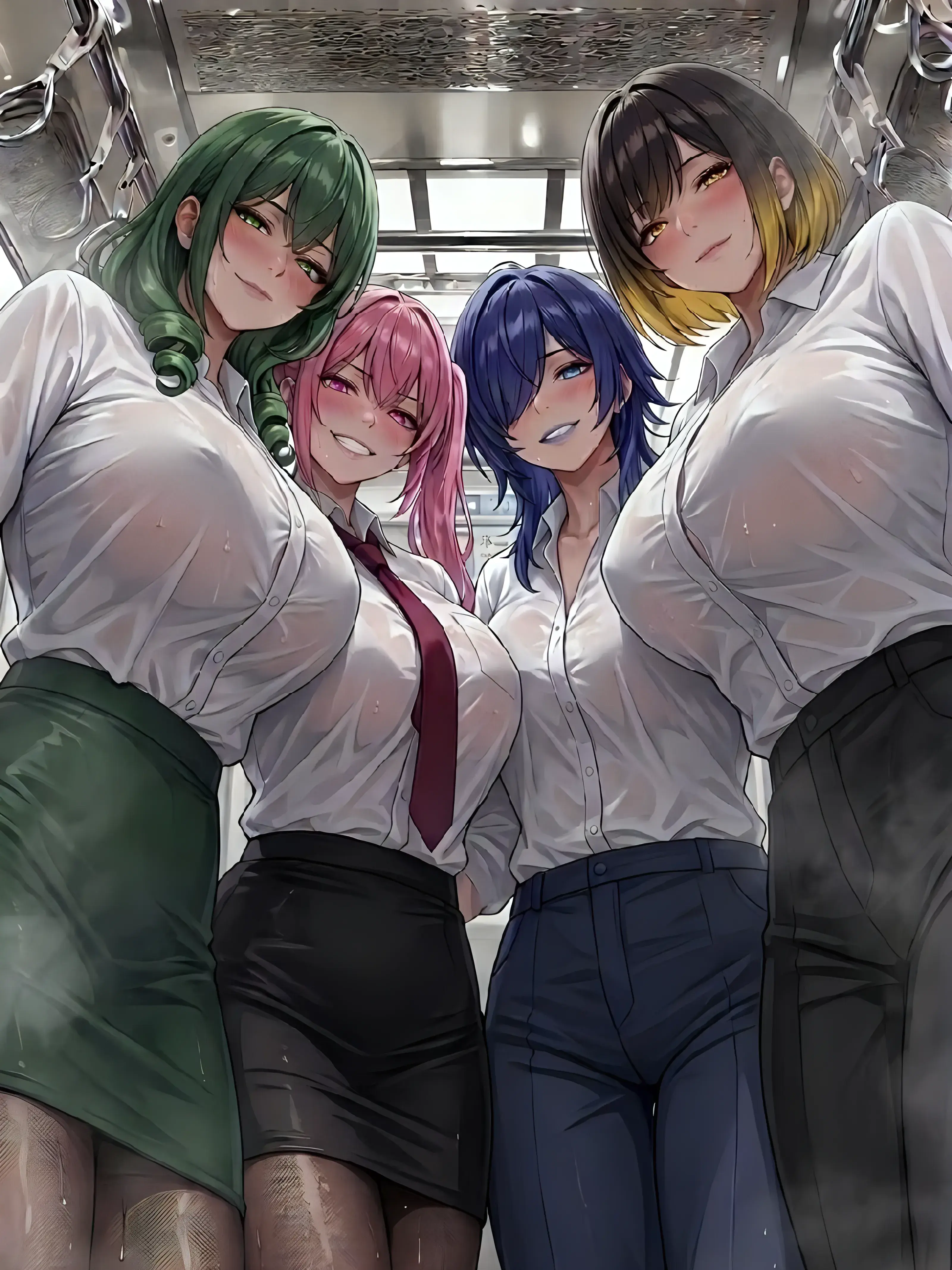 Mero_n_0PP41_Love의 噂のショタ好きお姉さん達に捕まった♡