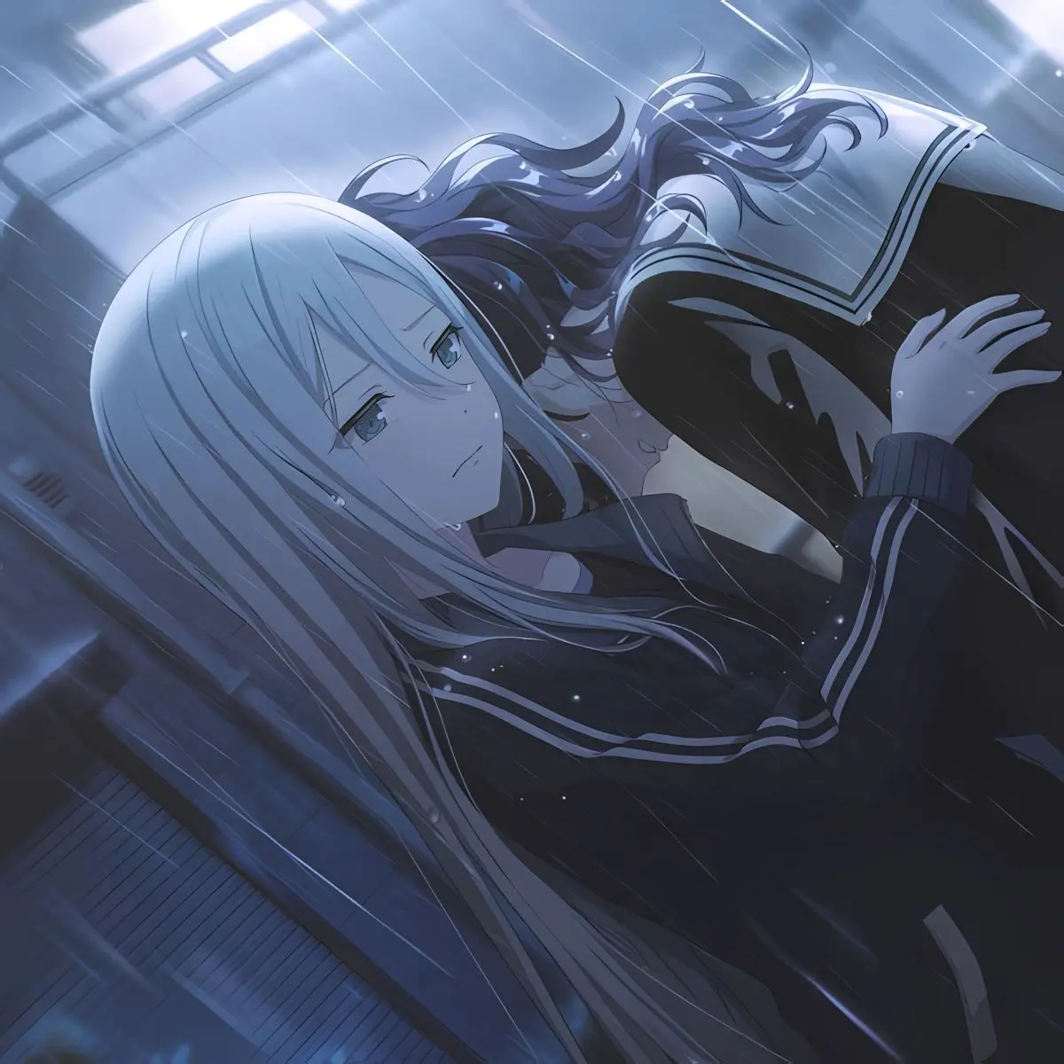 HighSauce0459의 雨の中1人いた彼女