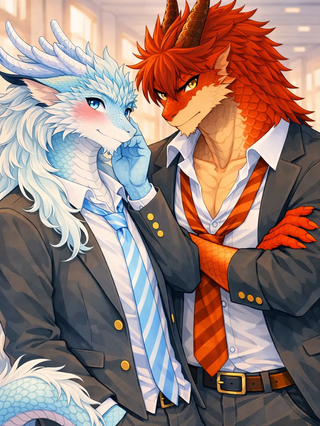 Rein2892Rei의 龍人兄弟に挟まるのはありなのか？