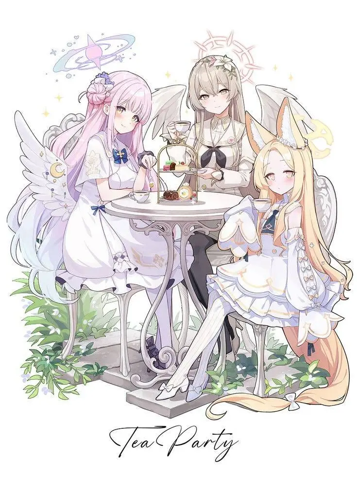 annninn_n_oosugi의 𝖢𝖯厨によるティーパーティーホスト