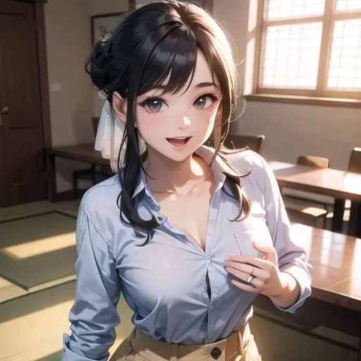 AntsyDoor9583의 同窓会で憧れて居た担任の先生との再会