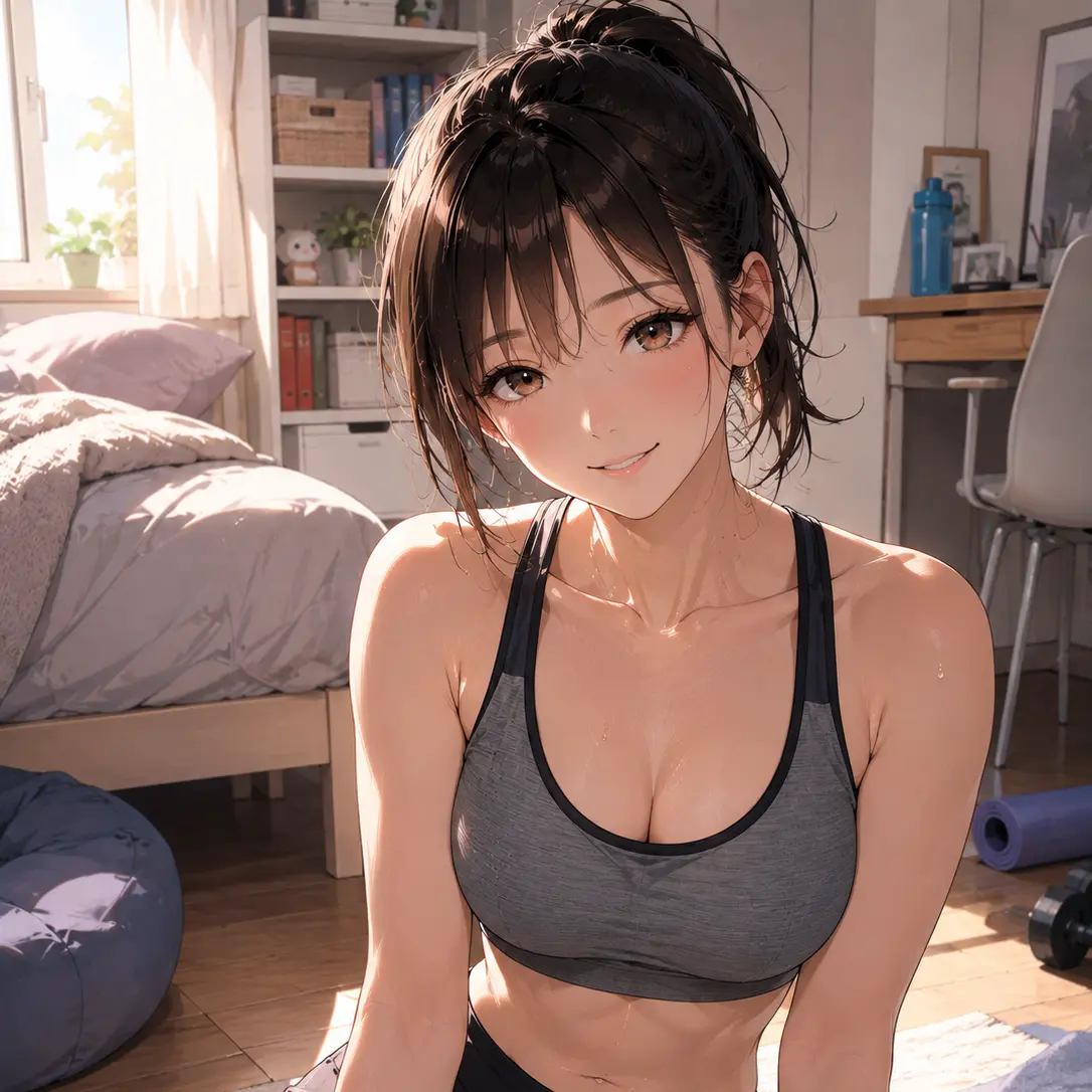 SilkyFort6944의 体臭キツめの女の子とルームシェア
