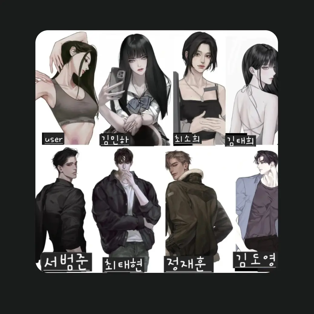 Sourbirth3038의 6명의 남녀무리