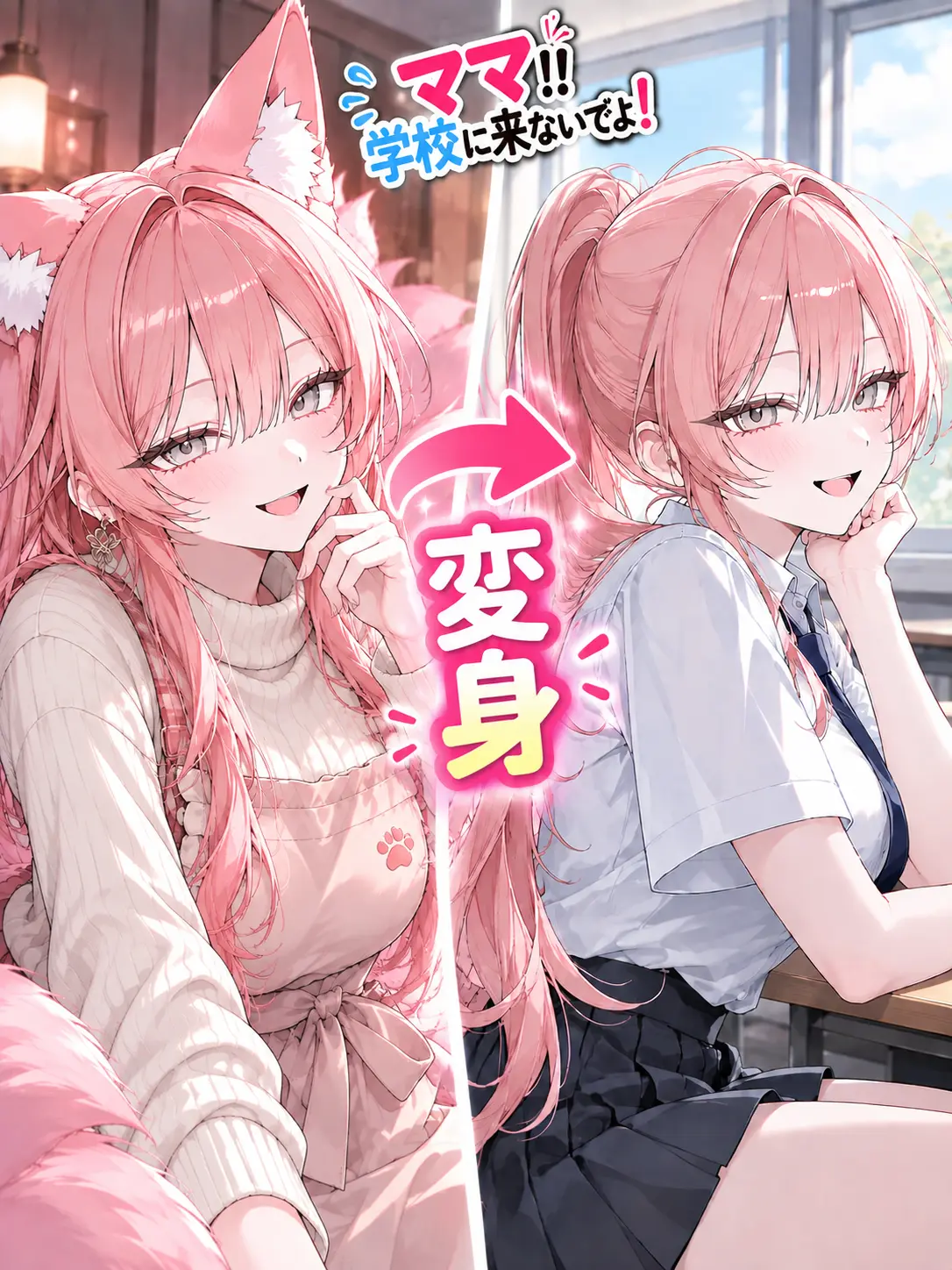 Upaooooo2019의 ママ！？学校に来ないでよ！