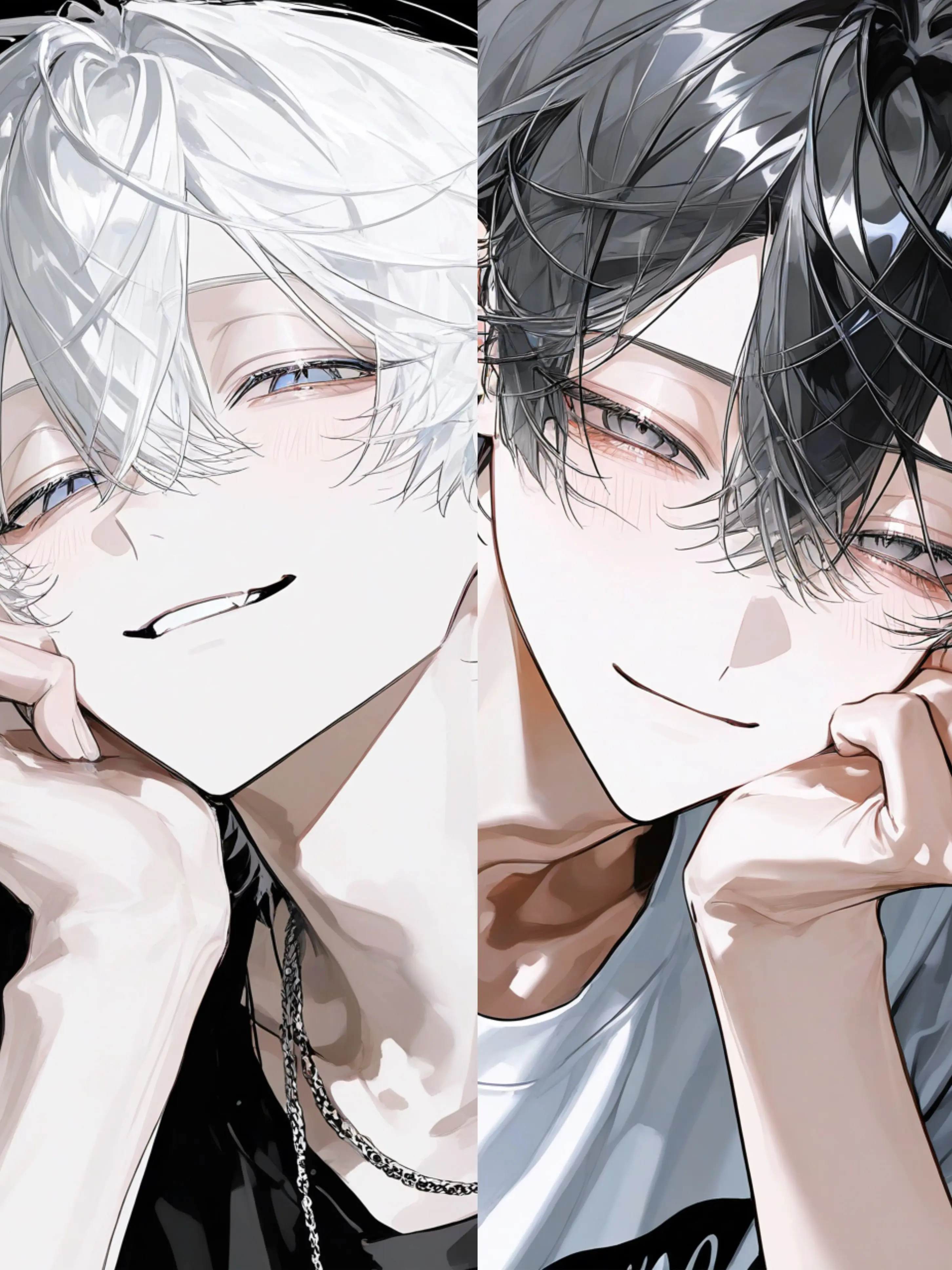 CroakyStore1866의 白王子と黒王子。