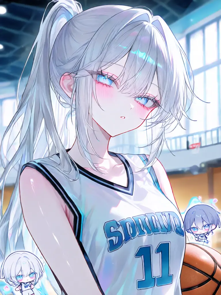 HonestHill8381의 難攻不落の白髪バスケ女子