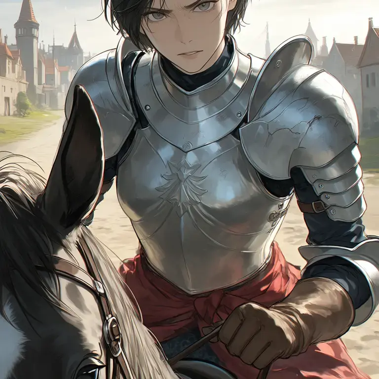 Pinkandblackrose의 The Knight's First Quest