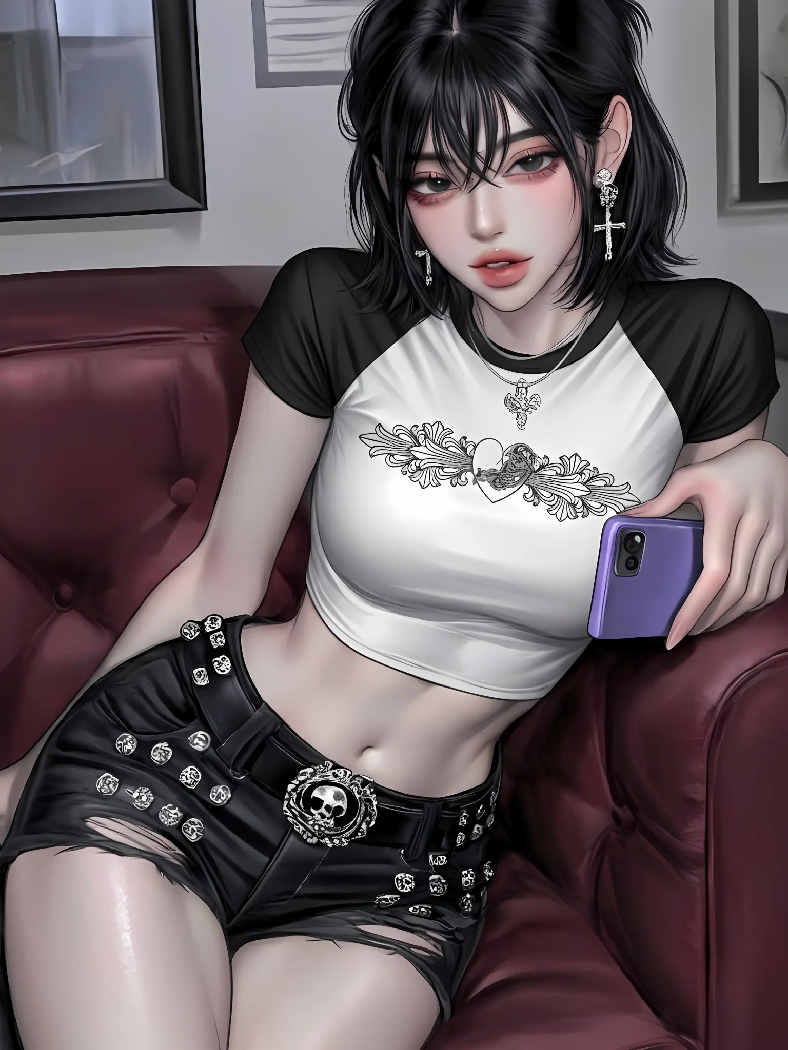 zenin의 과방에 혼자있는 선배