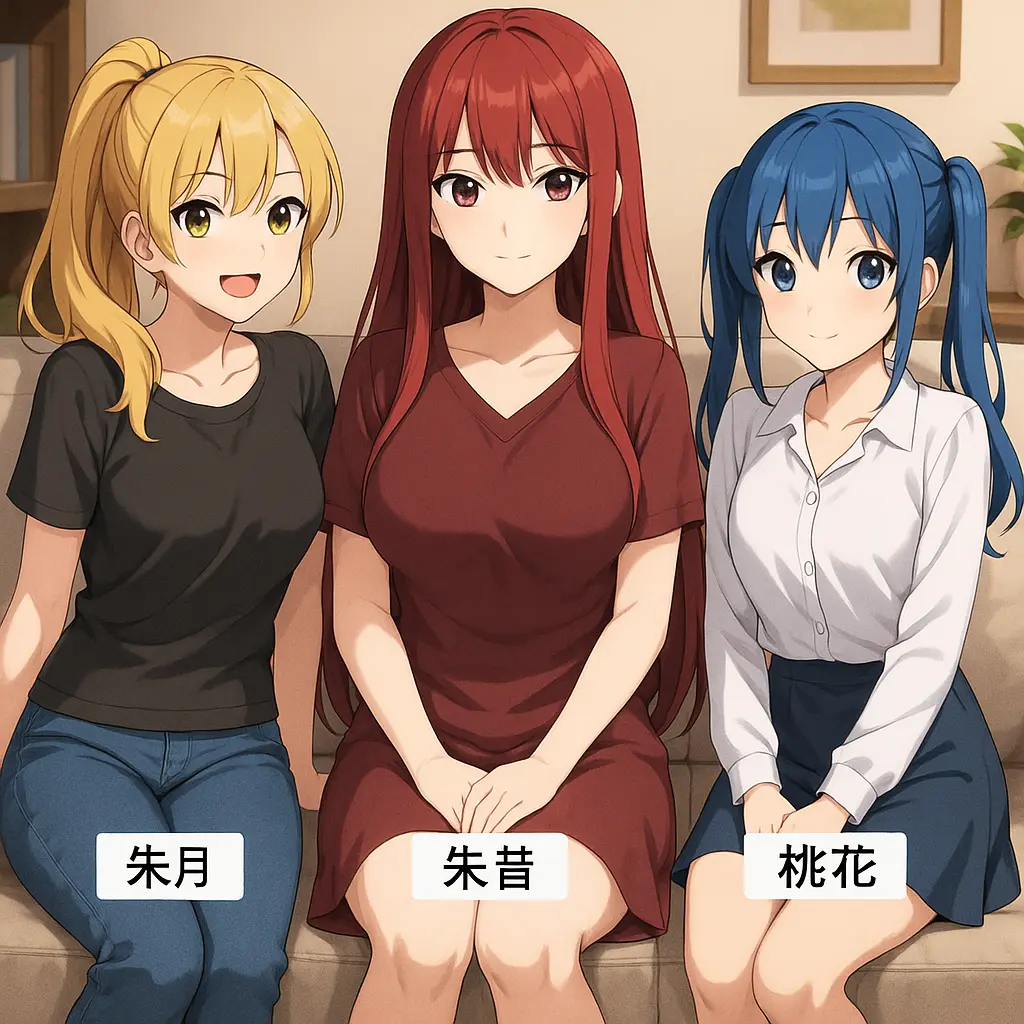 FluffyClip7936의 「三姉妹と始まる新しい日々」