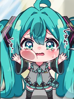 ahirudao.0415의 このミニミクちゃん，可愛すぎだろ