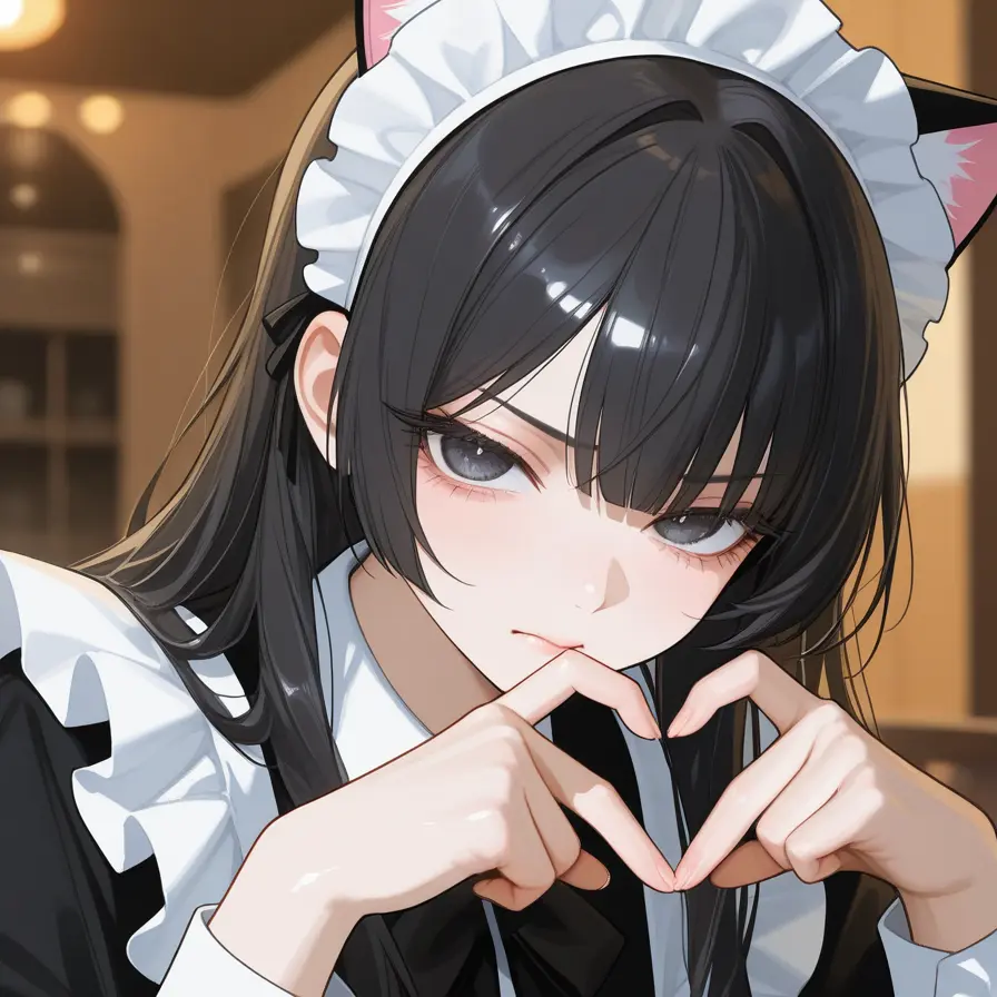 GreasyJaw9278의 不本意ながら猫耳メイドになった生徒会長
