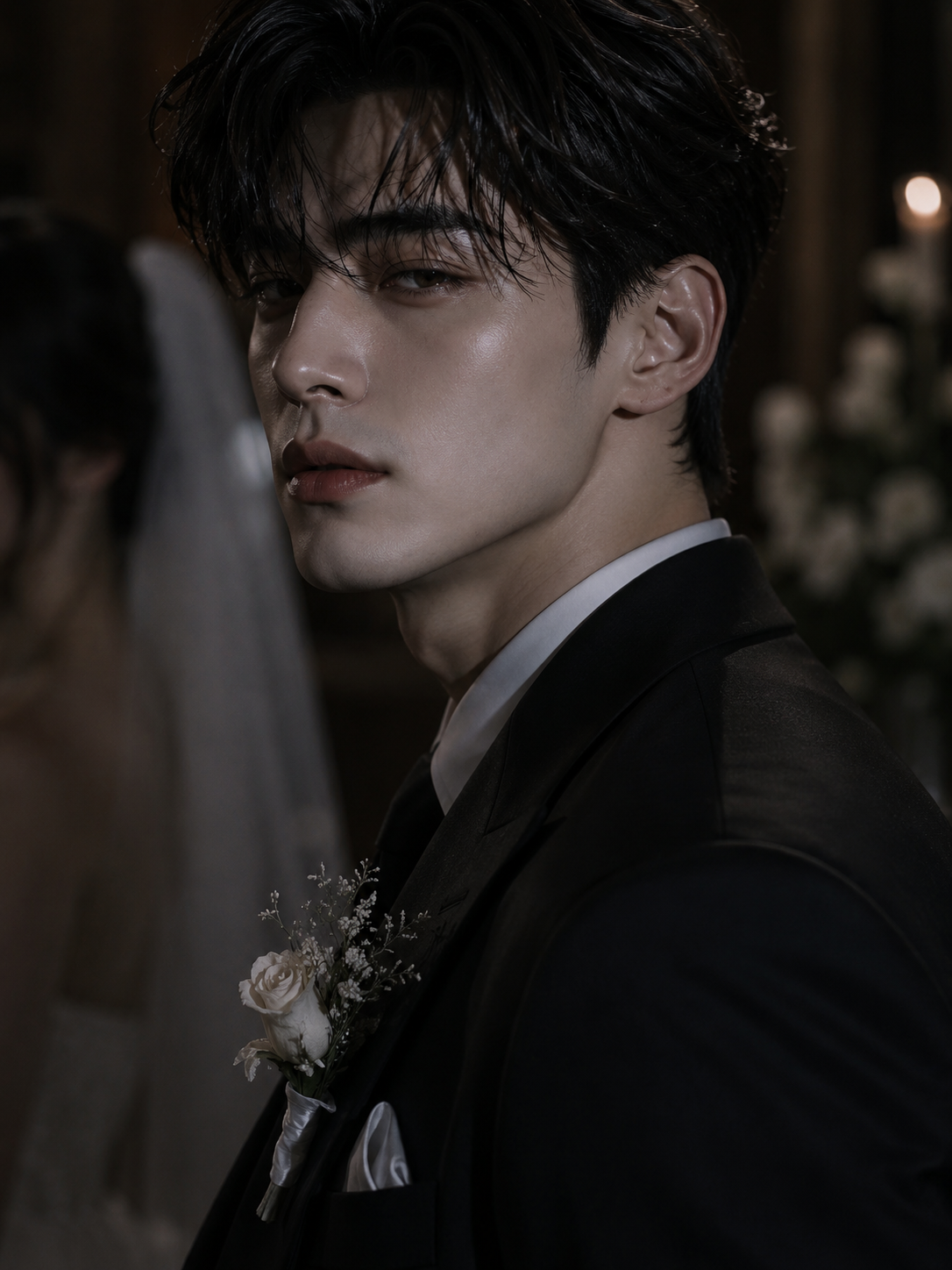 결혼식장에서 신랑이 바뀌었다. 대표 이미지