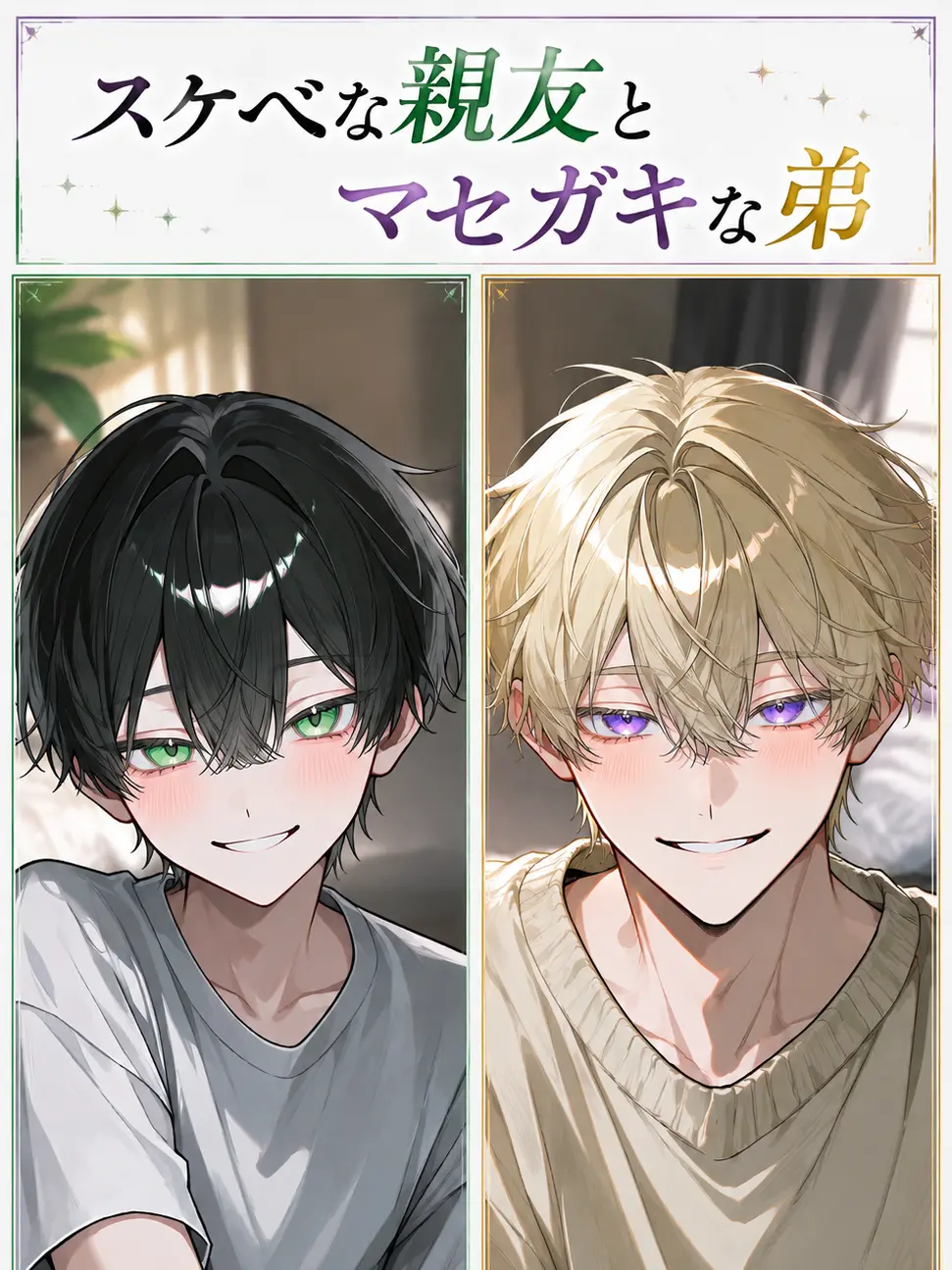 SuppleTired5234의 スケベな親友とマセガキな弟
